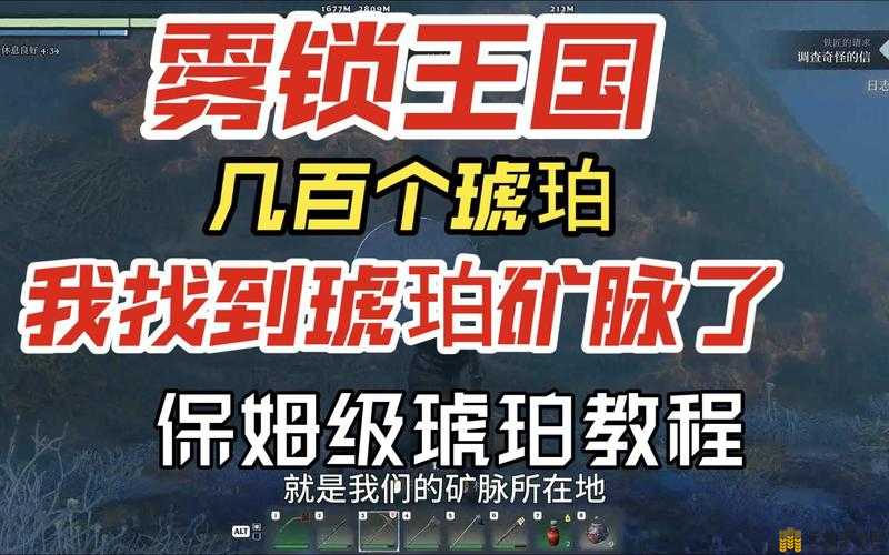 雾锁王国中琥珀的获取途径及详细方法全解析